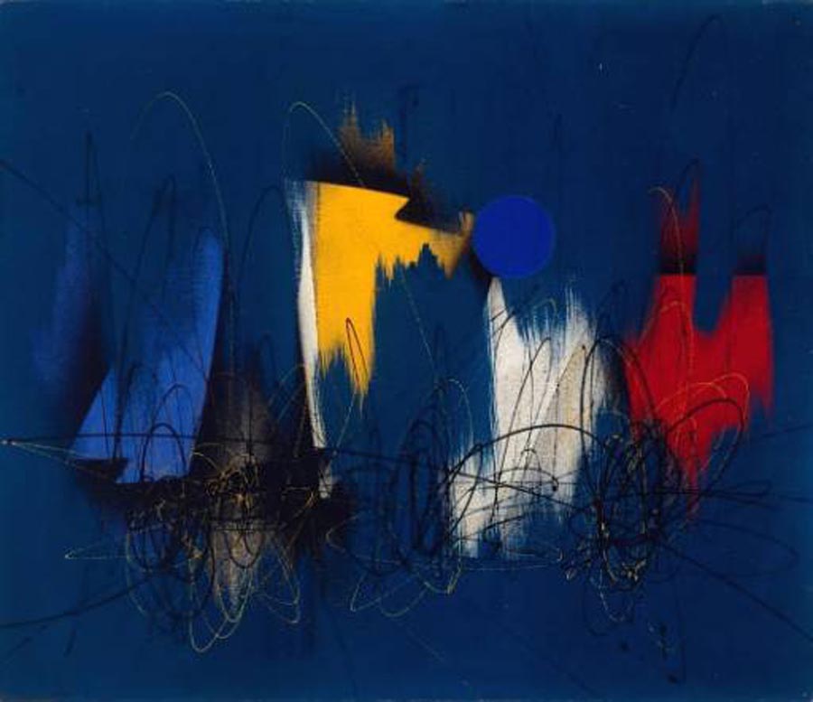 Roberto Crippa painting